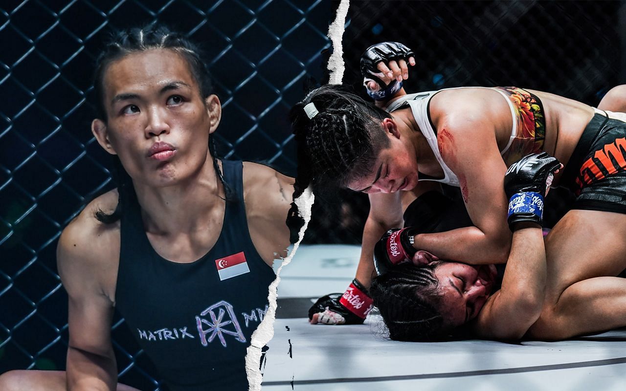 (left) Tiffany Teo and (right) Stamp Fairtex [Credit: ONE Championship]