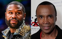 "His first loss was to a lightweight, Roberto Duran"- Floyd Mayweather criticizes people for praising Sugar Ray Leonard