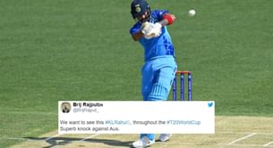 “We want to see this throughout the T20 World Cup”- Fans react as KL Rahul smashes 27-ball fifty in warm-up match against Australia