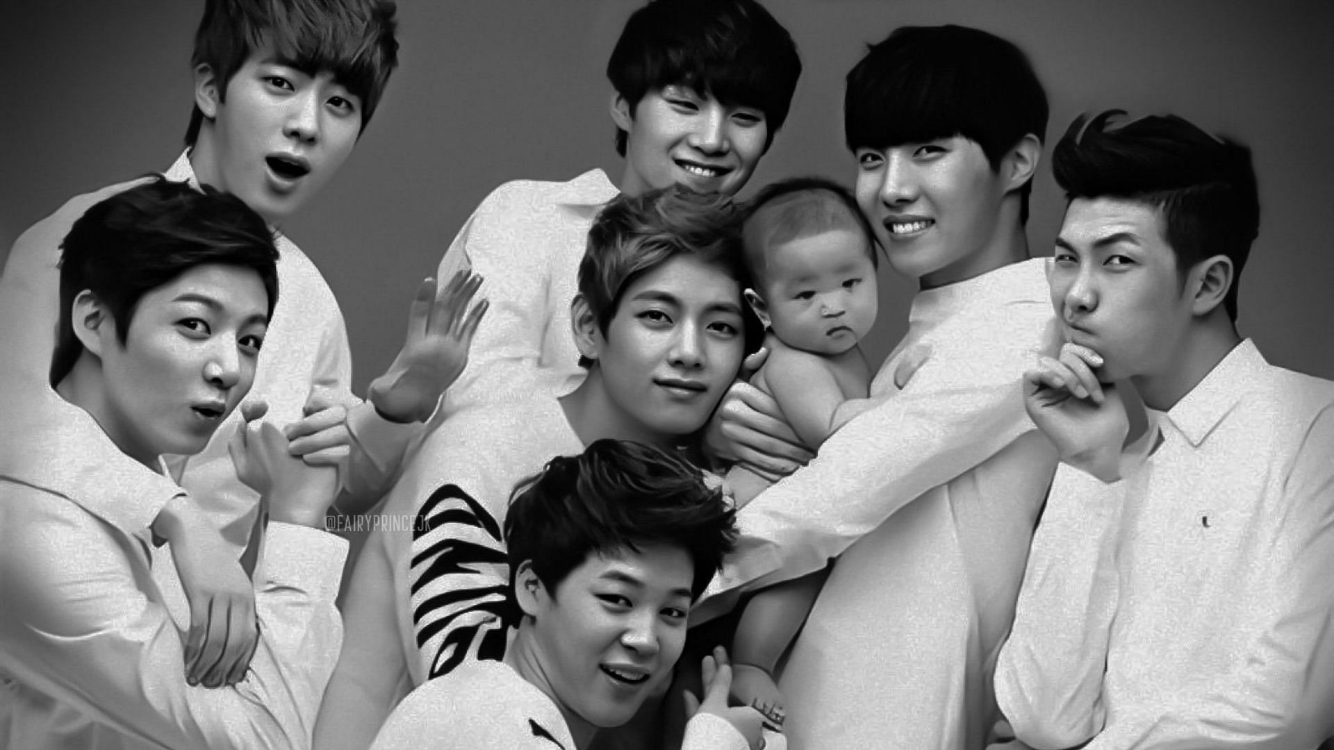 BTS members will make for great fathers in the future (Image via Twitter/@BTSArmysLove20)
