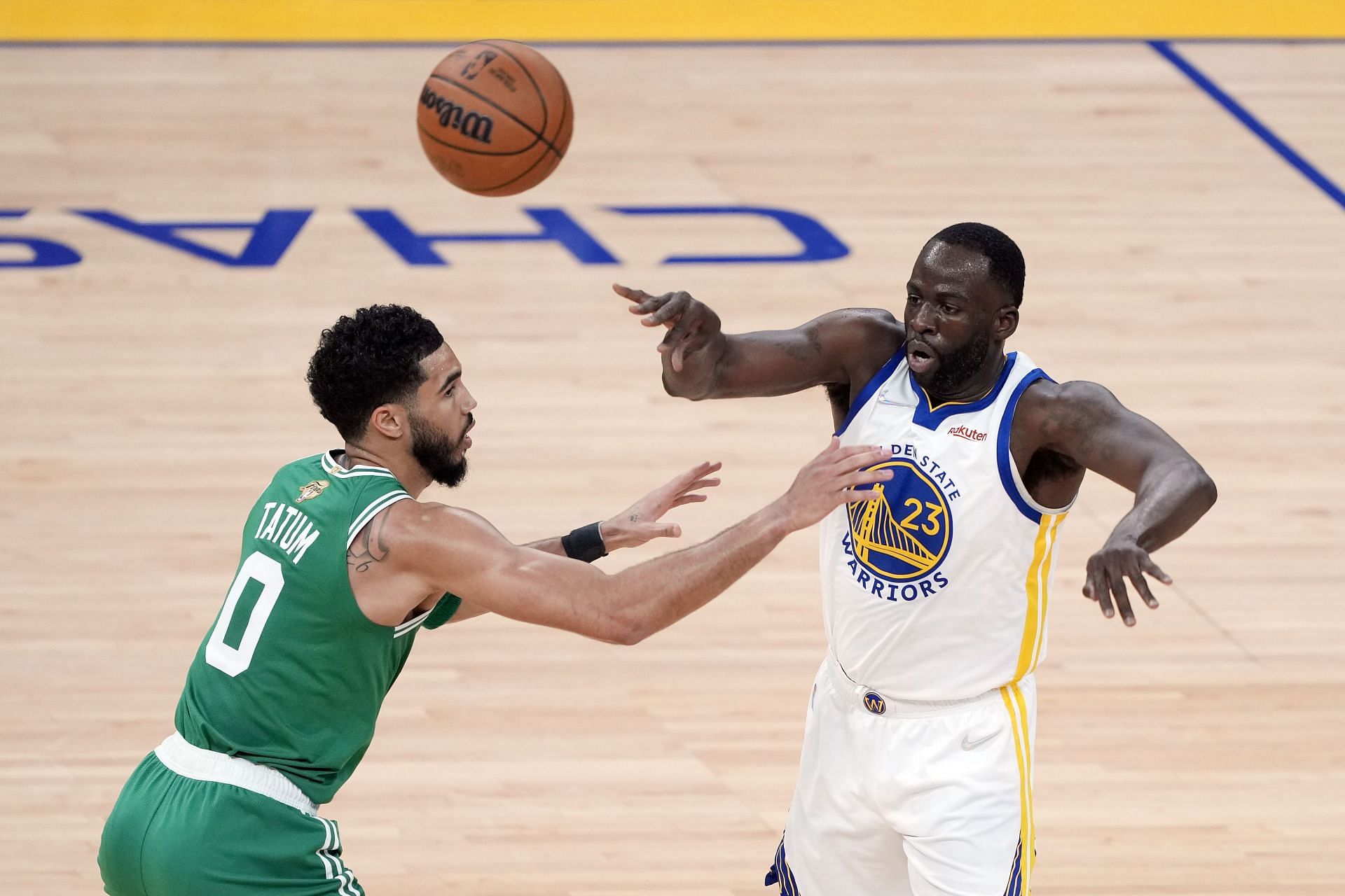 Jayson Tatum played against the Warriors and Green in the 2022 NBA Finals (Image via Getty Images)