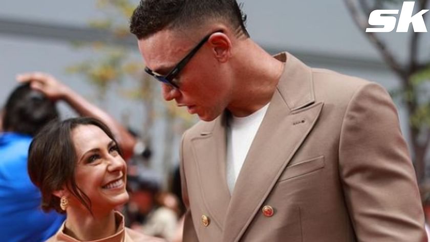 Photos: Aaron Judge kisses new wife Samantha Bracksieck