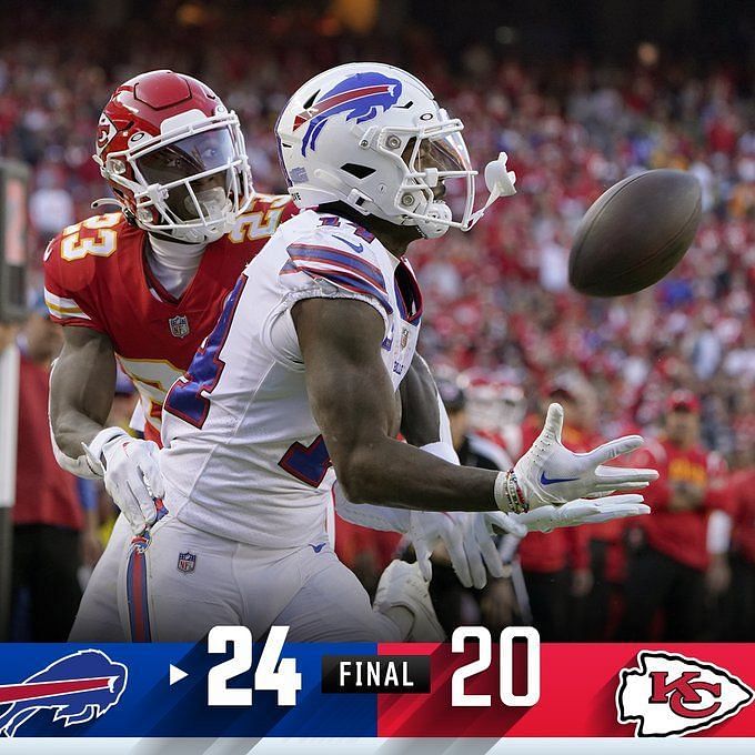 Who won Chiefs vs. Bills last night?