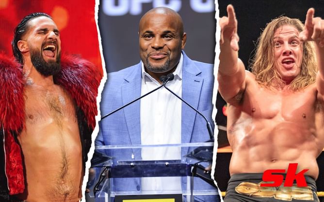 "The law has been called in, and I will enforce it" - Daniel Cormier promises to be impartial while refereeing Seth Rollins' WWE grudge match against Matt Riddle