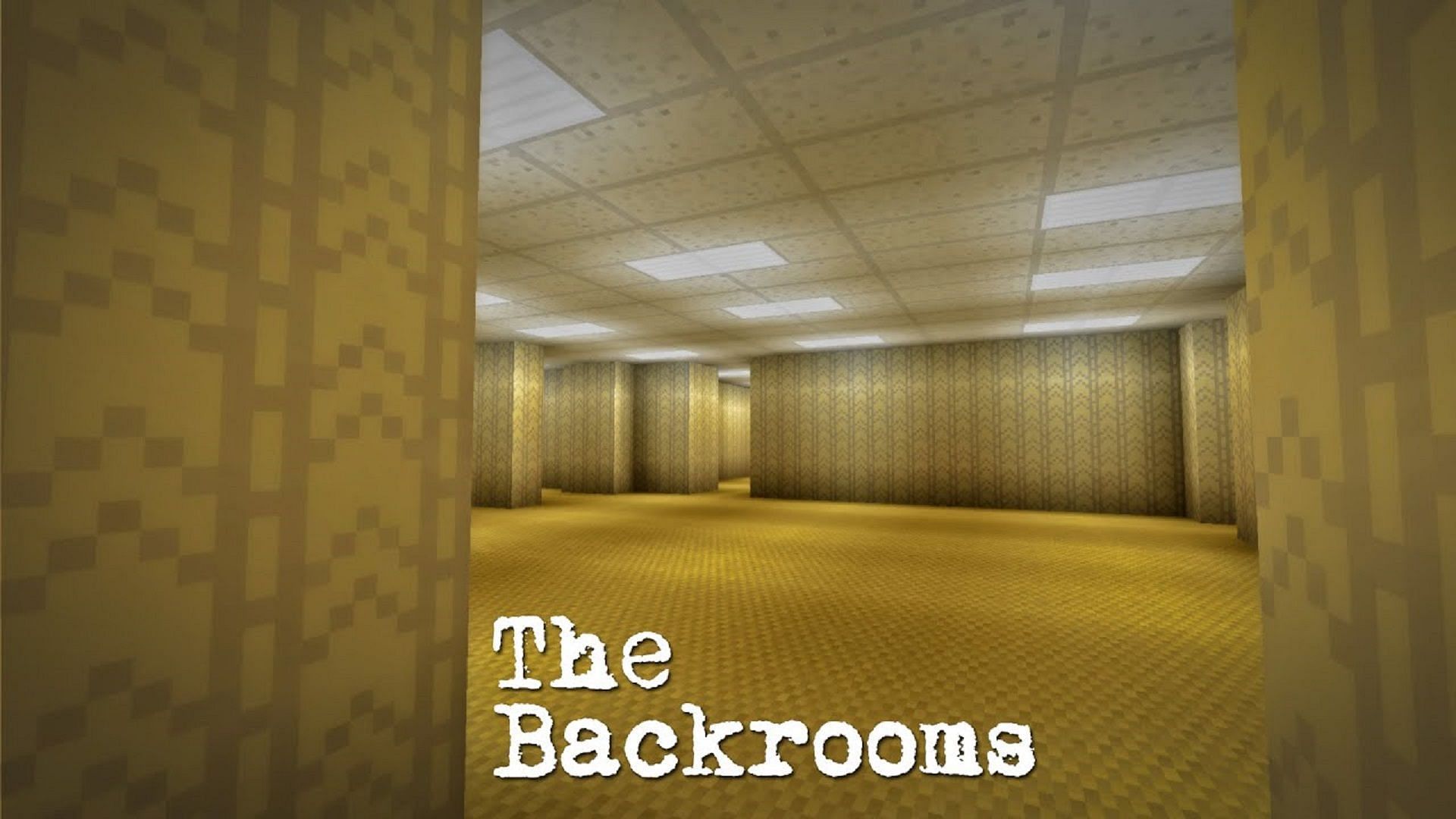 Experience the acclaimed Backrooms all within Minecraft (Image via ovenproofmeteor/CurseForge)