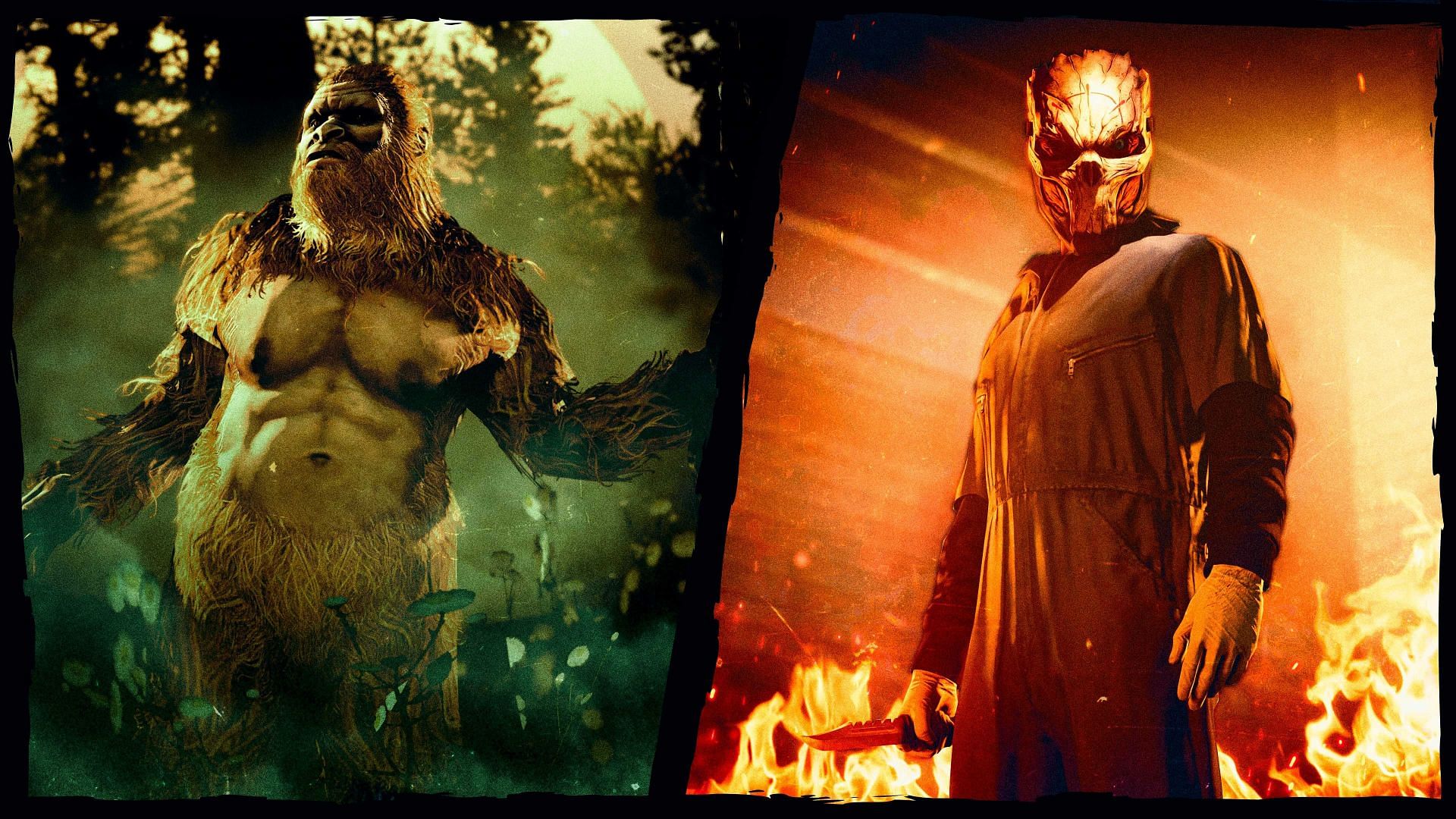The Sasquatch Outfit and the Death Mask (Image via Rockstar Games)