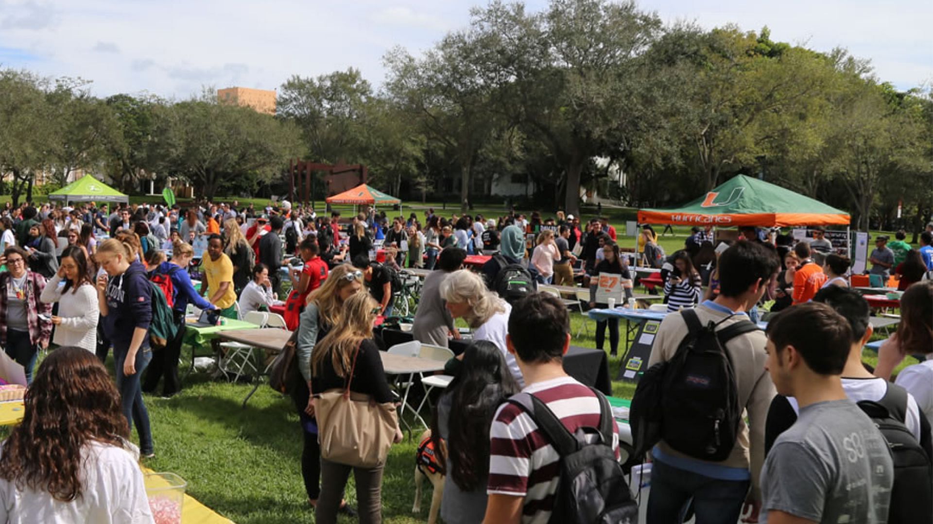 The University of Miami&#039;s Greek life boasts of 2500 students across 27 fraternities and sororities (Image via miami.edu)