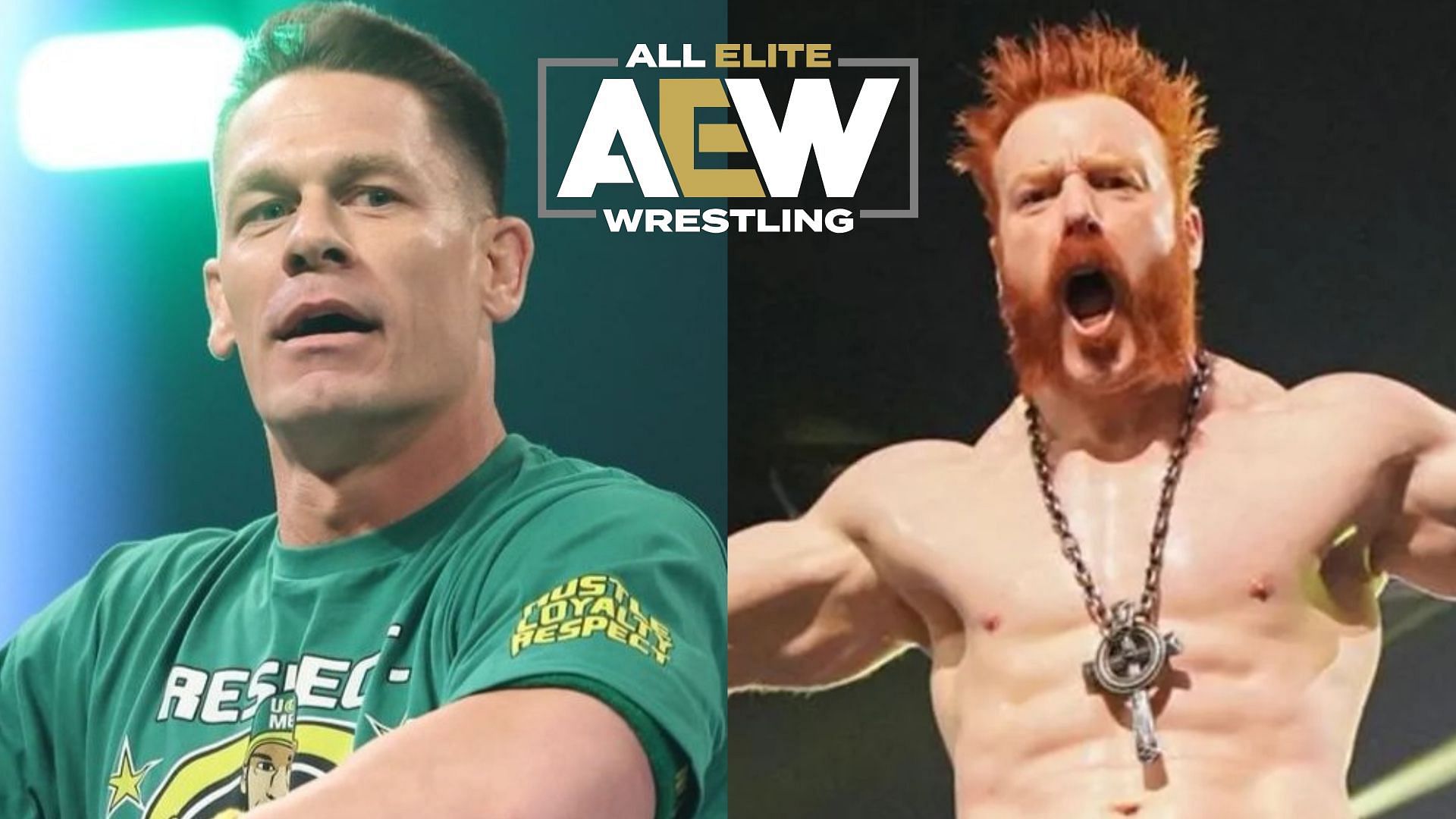An AEW star had no problem hitting John Cena and Sheamus has hard as possible