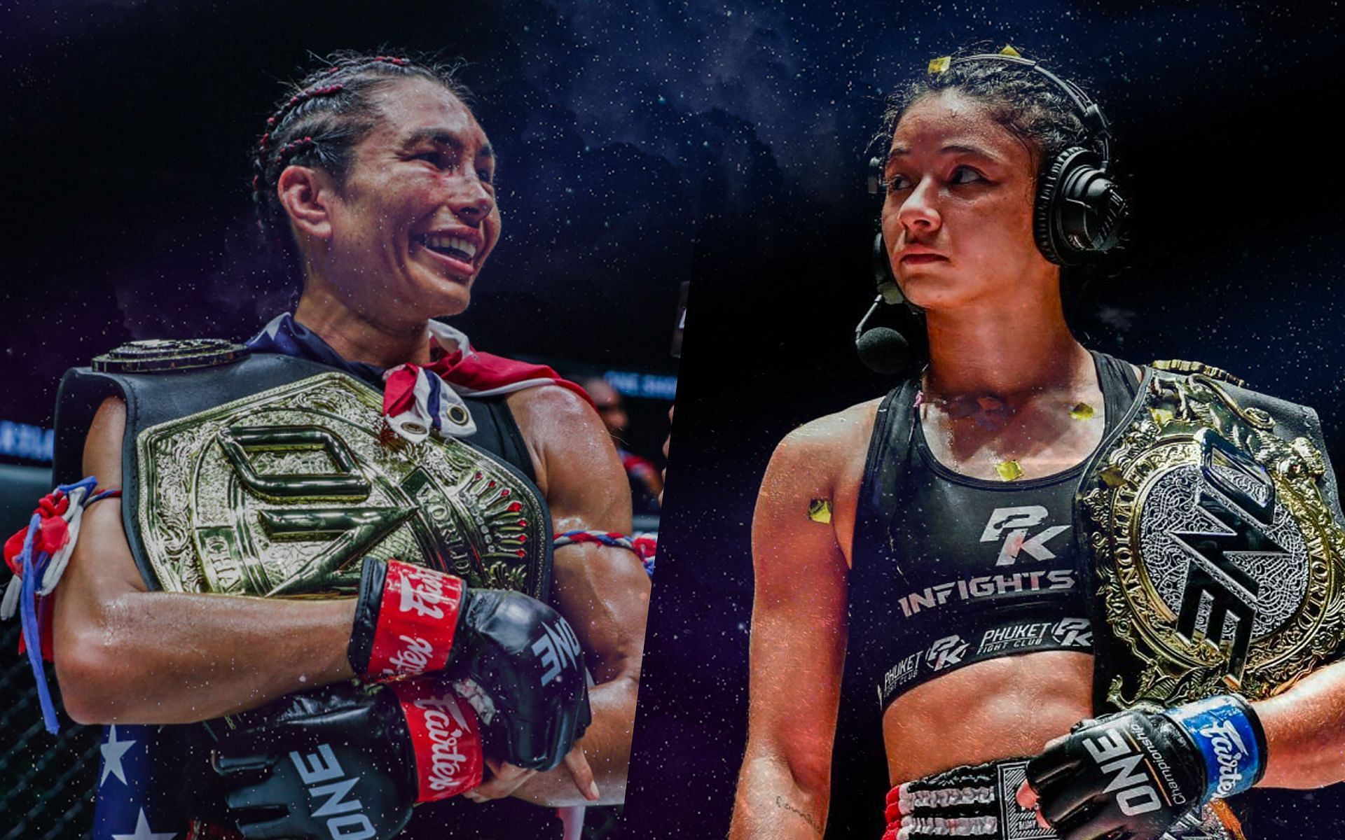 Janet Todd (left) and Allycia Rodrigues (right) are set to unify their world titles. [Photos ONE Championship]