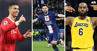 Ronaldo, Messi, LeBron James: 5 athletes who surpassed $100 million in pretax earnings in one year