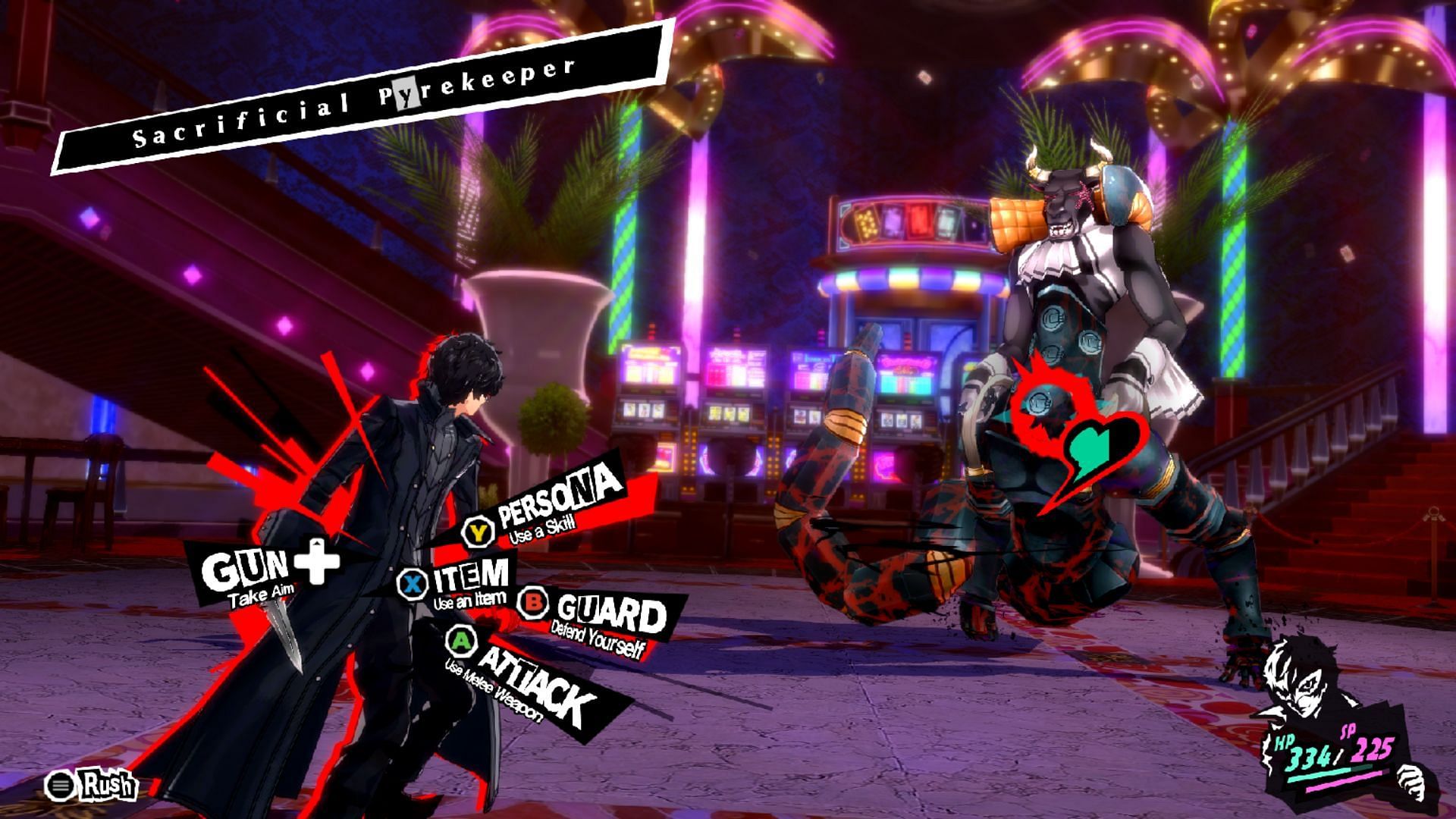 There are many monstrosities to fight (Image via Persona 5 Royal)