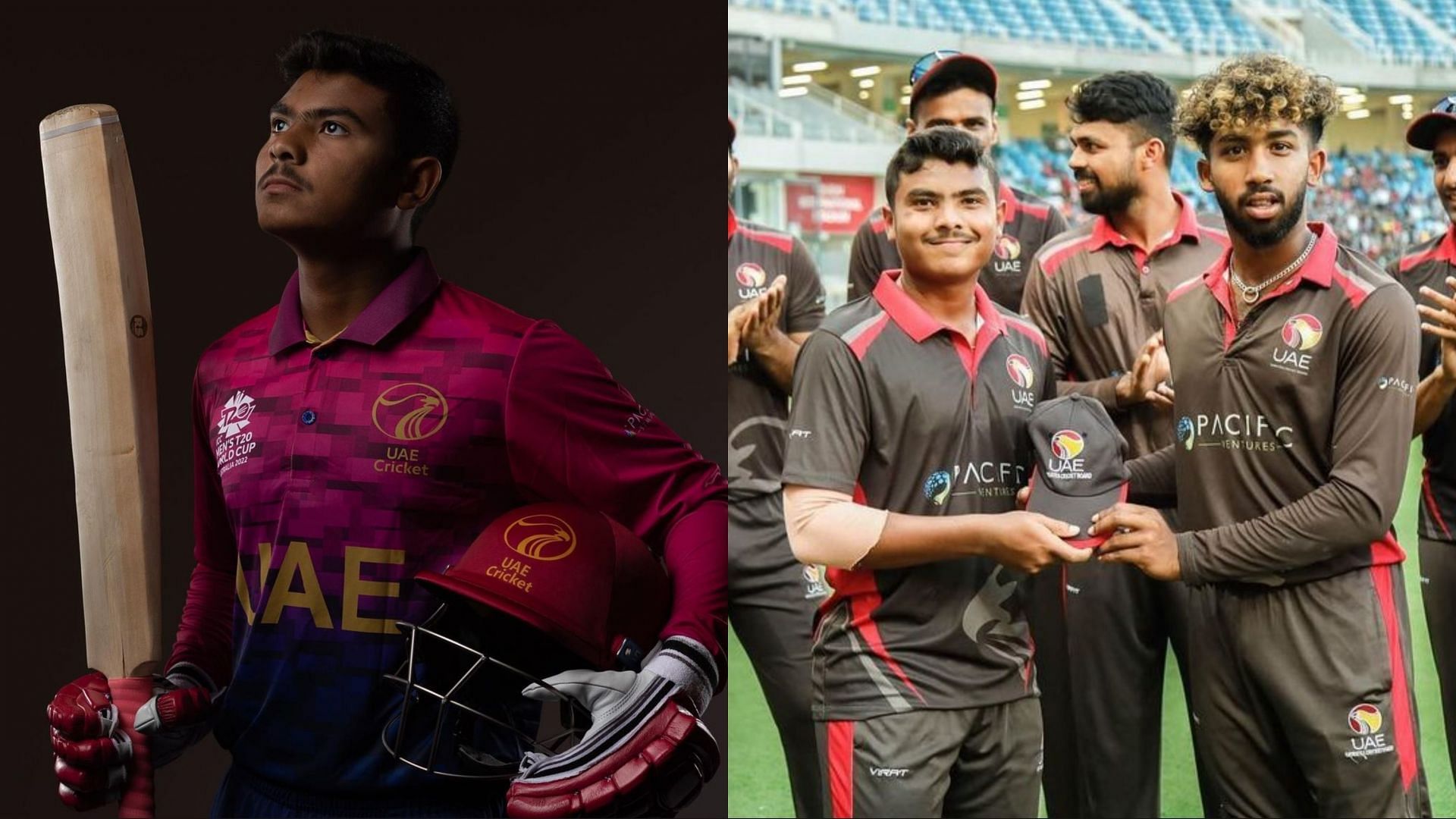 Aayan Afzal Khan is a part of the UAE squad for T20 World Cup 2022 (Image: Instagram)
