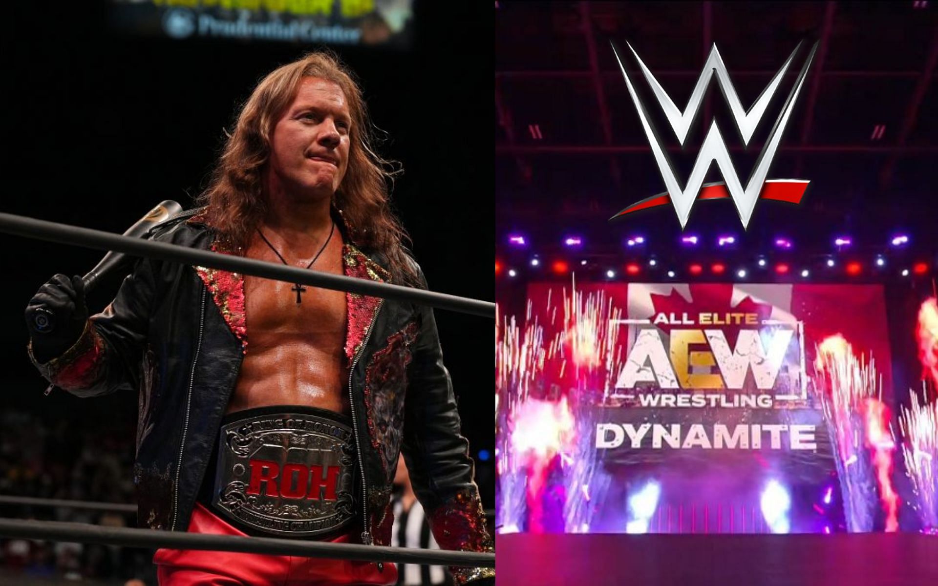 Chris Jericho was spotted with a former WWE Superstar during AEW Dynamite in Canada.