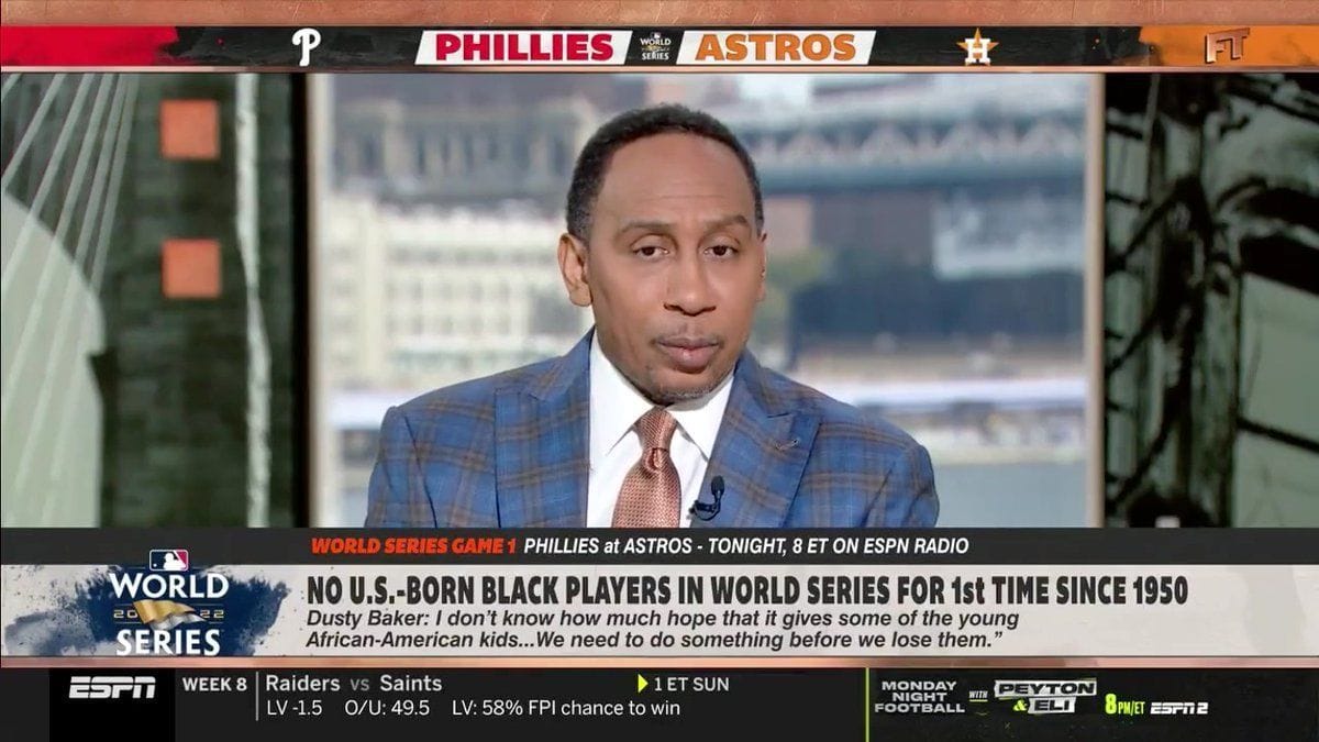 Stephen A. Smith shockingly reveals being underpaid by ESPN because he's  Black