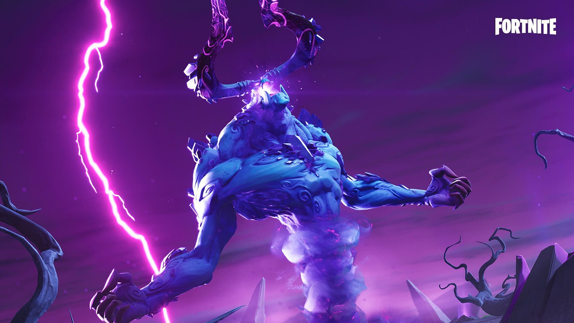 The Storm King was released alongside the Fortnite Halloween event a few years ago (Image via Epic Games)