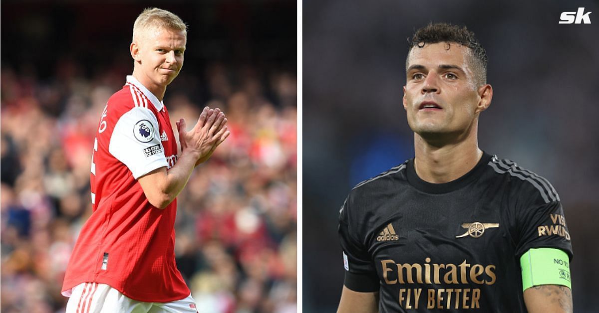 Granit Xhaka has talked about what Oleksandr Zinchenko did before the Liverpool match