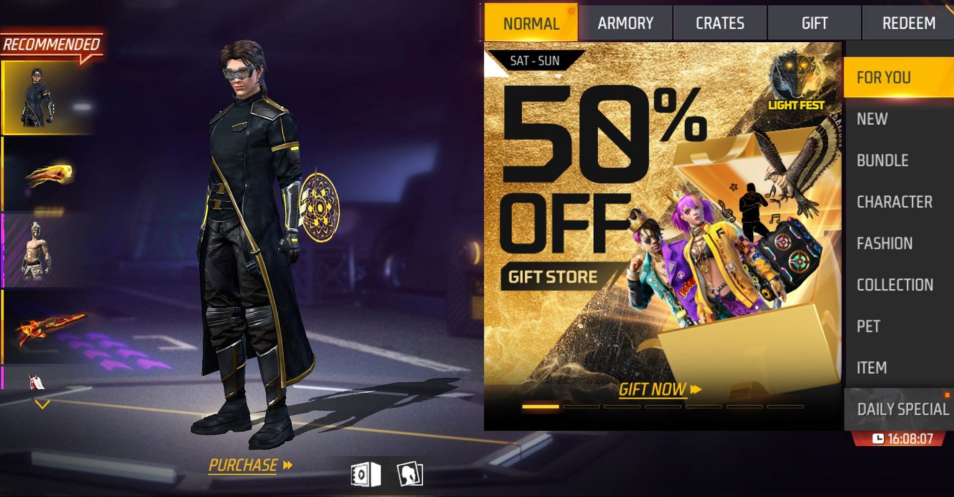 50% डिस्काउंट ऑफर (Image via Garena)