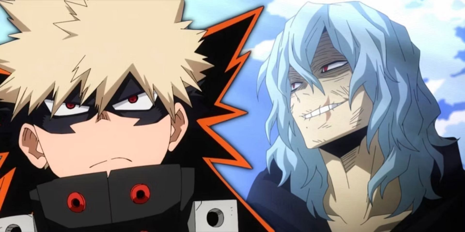 Bakugo and Shigaraki from My Hero Academia (Image via Shueisha)