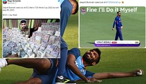 Top 10 funny memes after Jasprit Bumrah officially ruled out of the 2022 T20 World Cup in Australia