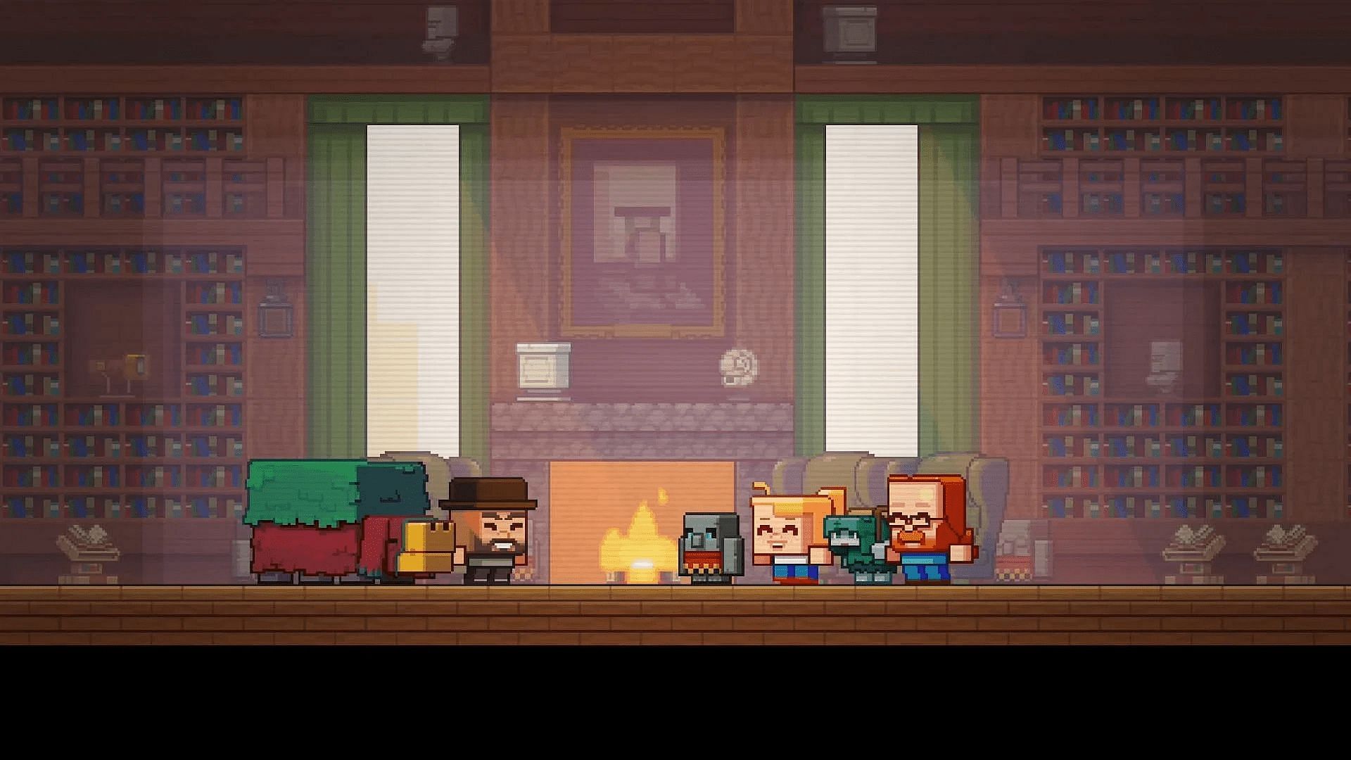 The Sniffer, Rascal, dan Tuff Golem dalam seni promo Minecraft Live (Gambar via Mojang)