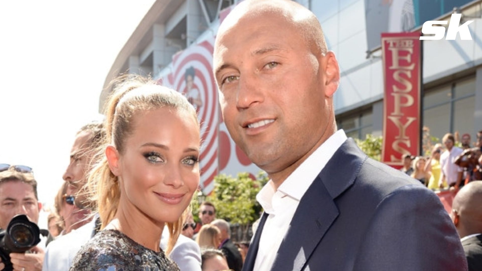 Derek Jeter and wife take baby girl out in public for the first time