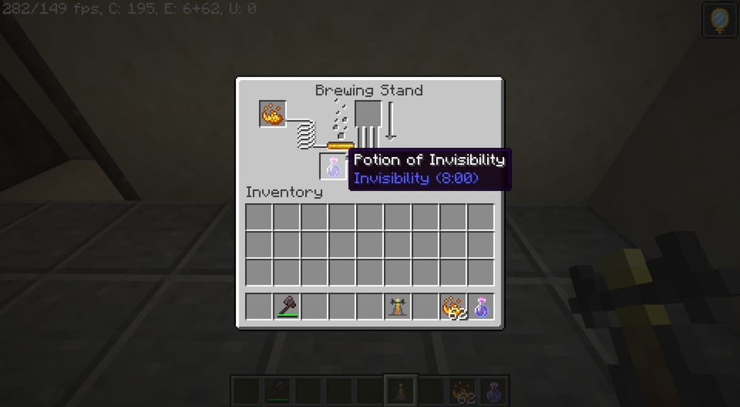 How to become invisible in Minecraft?