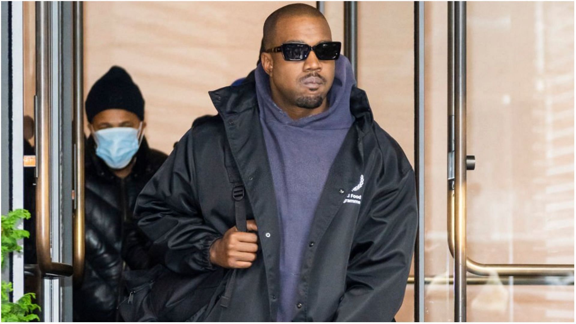 Kanye West has been criticized by many for wearing a White Lives Matter T-shirt (Image via Gotham/Getty Images)