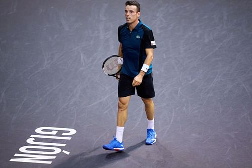 Roberto Bautista Agut at the 2022 Gijon Open.