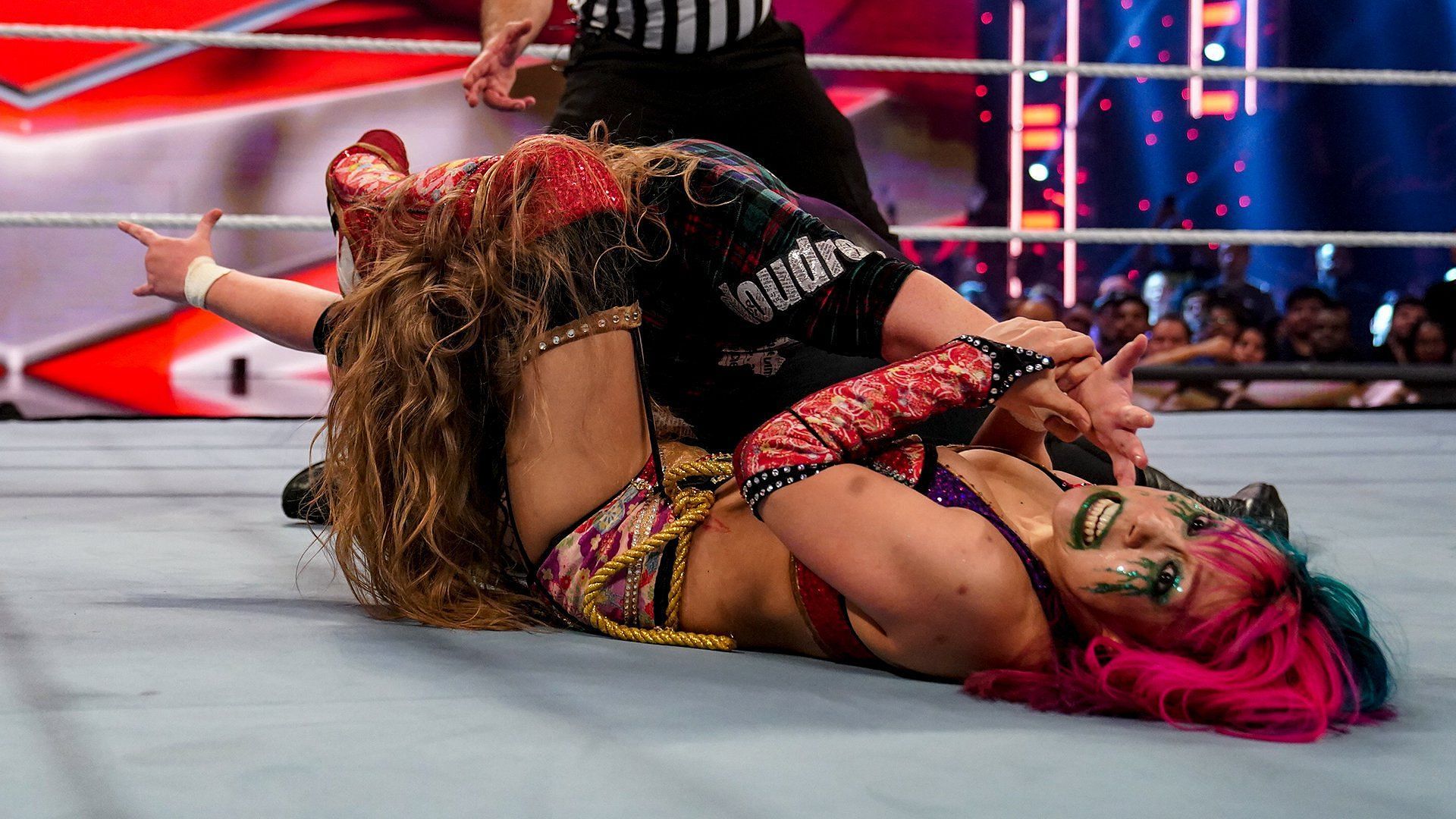 Asuka on WWE RAW