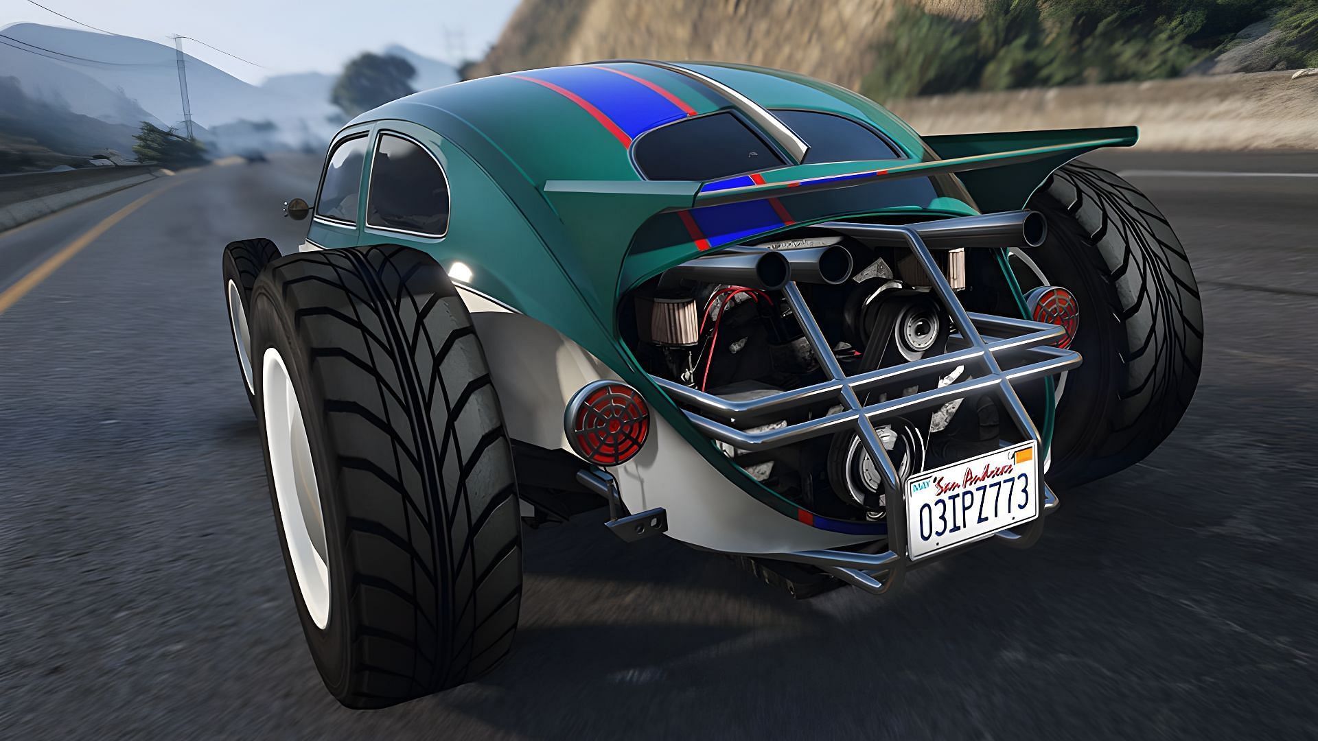 The Weevil Custom is one of the fastest in its vehicle class