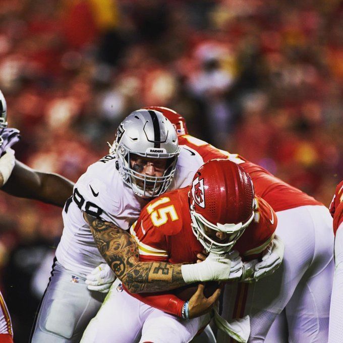 Maxx Crosby lived a double life