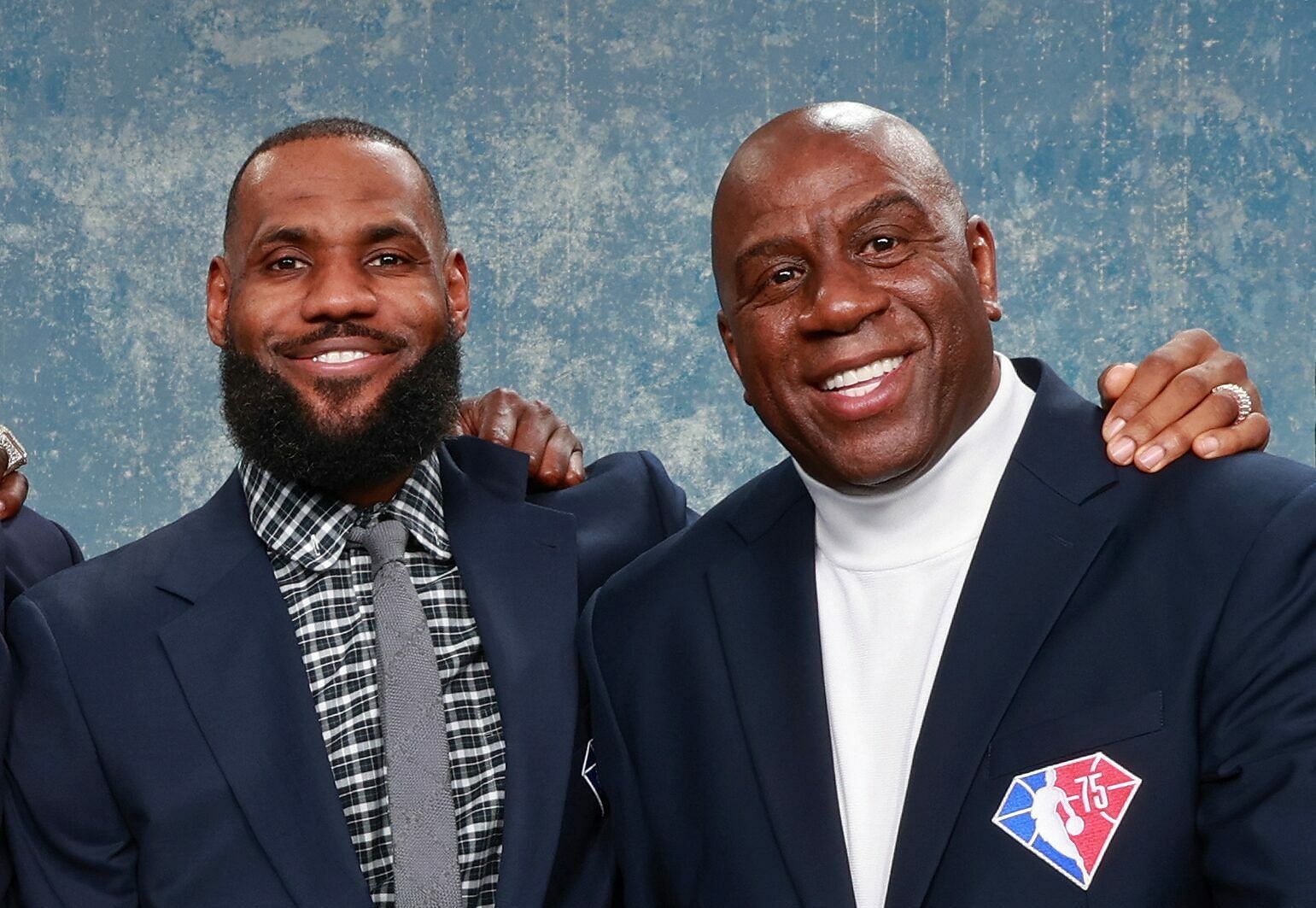 Magic Johnson and LeBron James [Photo source: OutKick]