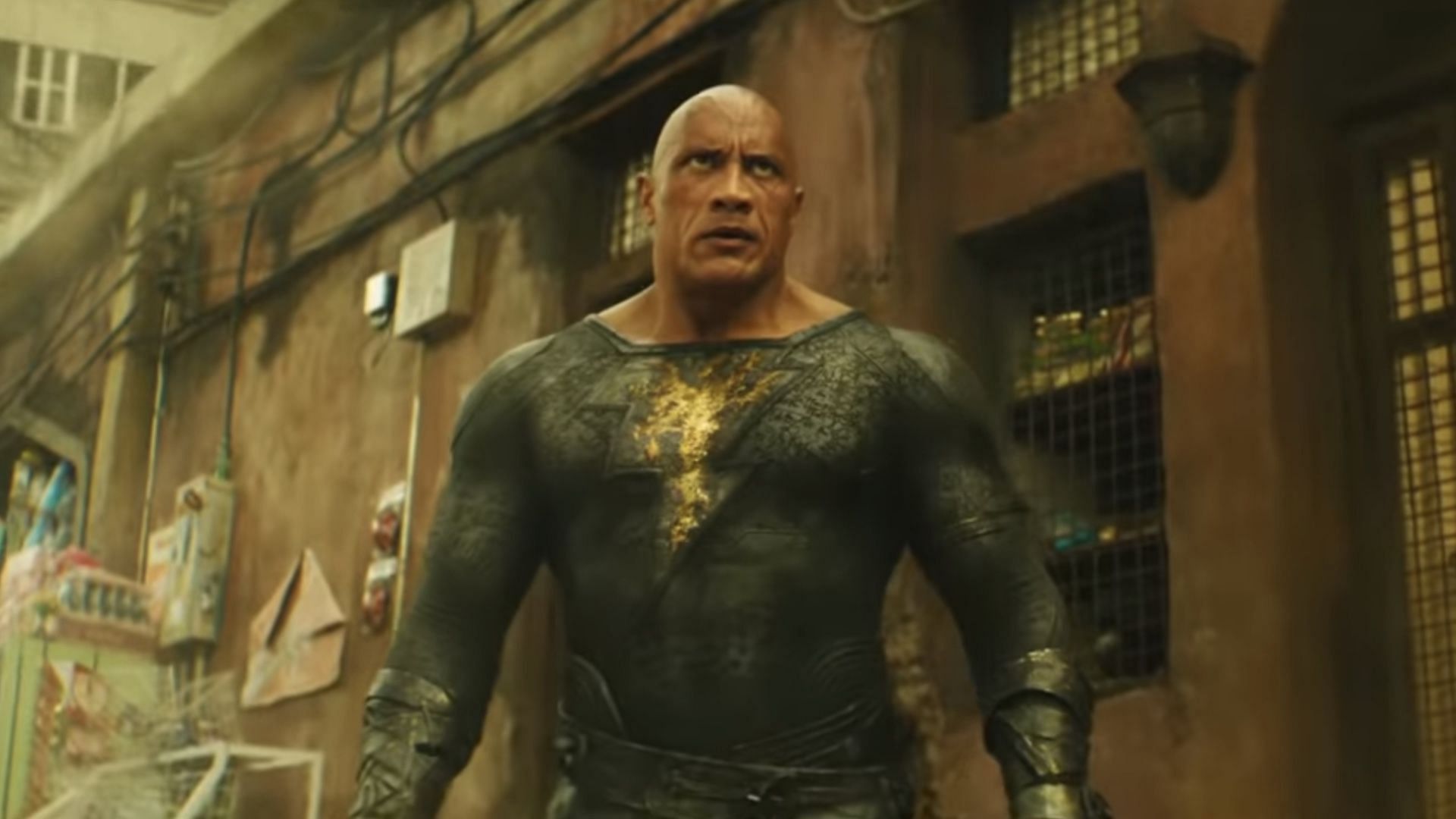 The Rock recently starred as Black Adam.