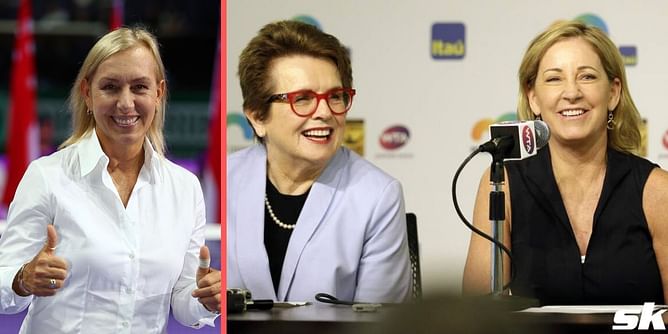 "Such wonderful memories" - Chris Evert, Billie Jean King and Martina Navratilova reminisce about their meeting in 1975