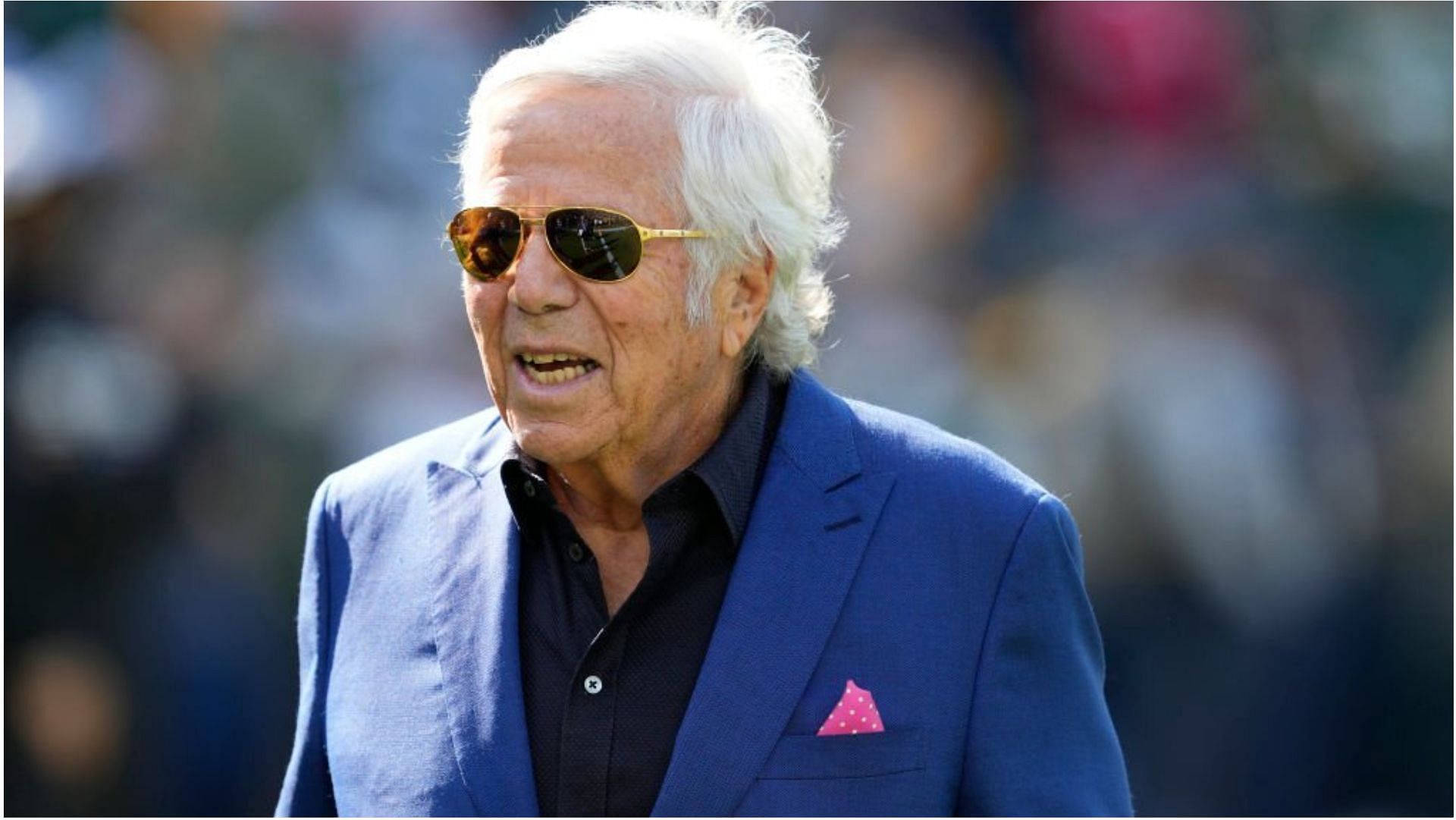 Robert Kraft has tied the knot once in the past (Image via Patrick McDermott/Getty Images)