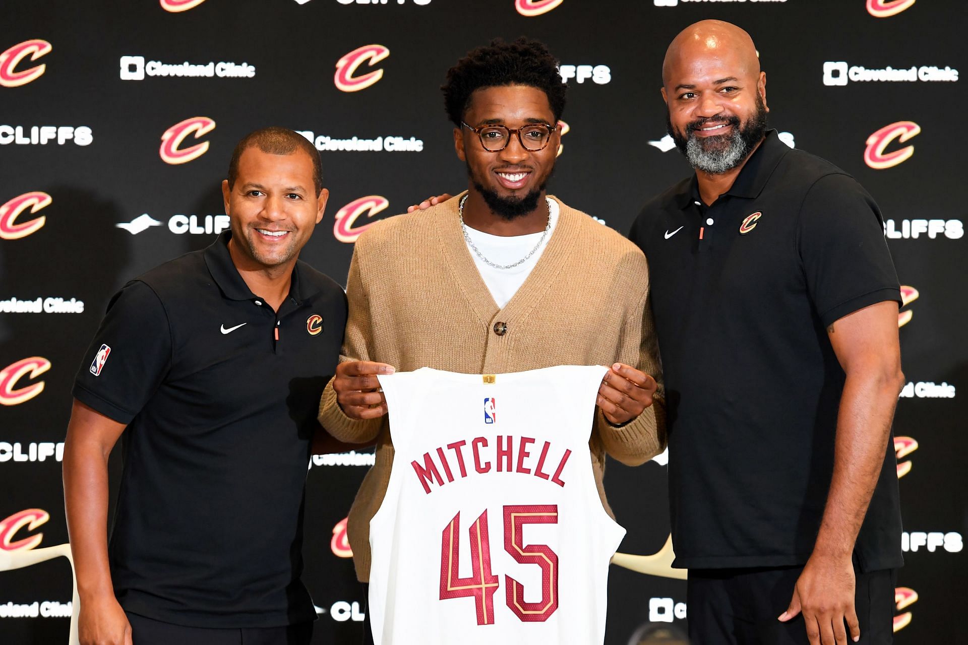Donovan Mitchell&#039;s trade to the Cleveland Cavaliers was the best offseason move (Image via Getty Images)