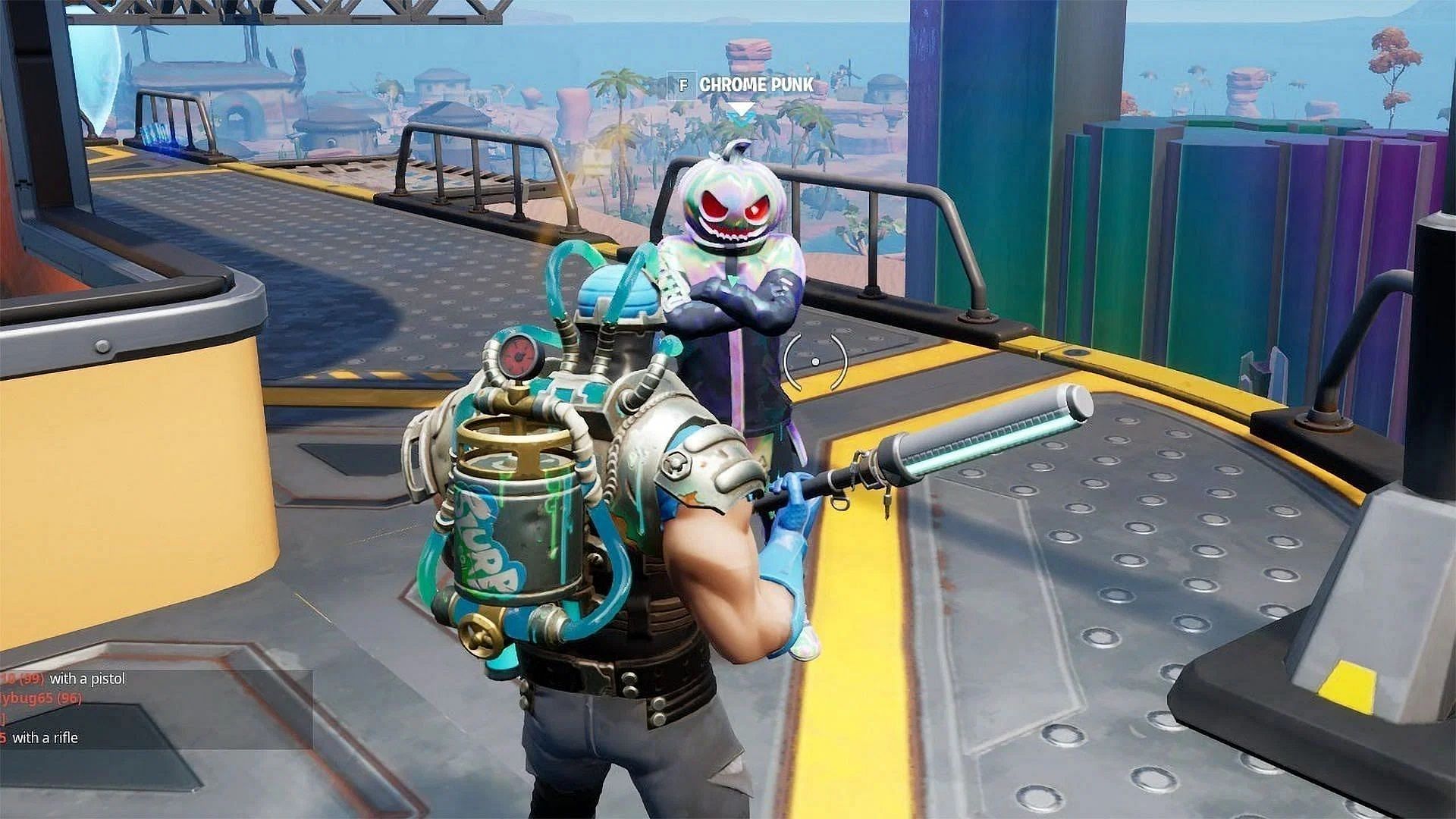 Chrome Punk is a free Fortnite skin that will be obtainable soon (Image via Epic Games)