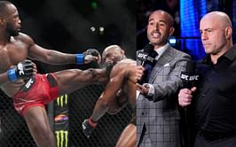 "He's the best play-by-play guy in the history of the sport" - Joe Rogan looks back at Jon Anik's iconic bit of commentary moments before Leon Edwards' title win