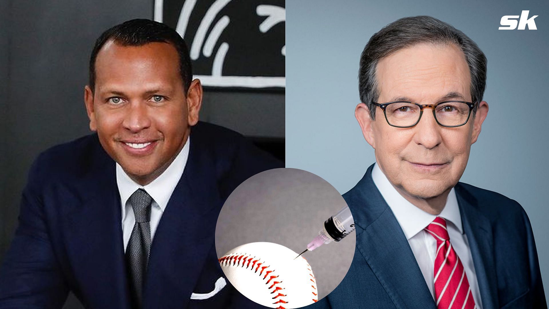 New York Yankees star Alex Rodriguez; Famous broadcaster Chris Wallace