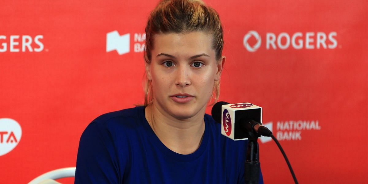 Eugenie Bouchard beat Kayla Day, 7-5, 6-3 in the first round of Guadalajara Open. 