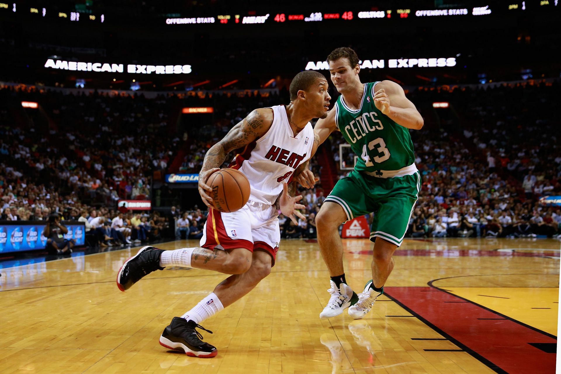 Kris Humphries was sent to the Boston Celtics in a blockbuster trade (Image via Getty Images)