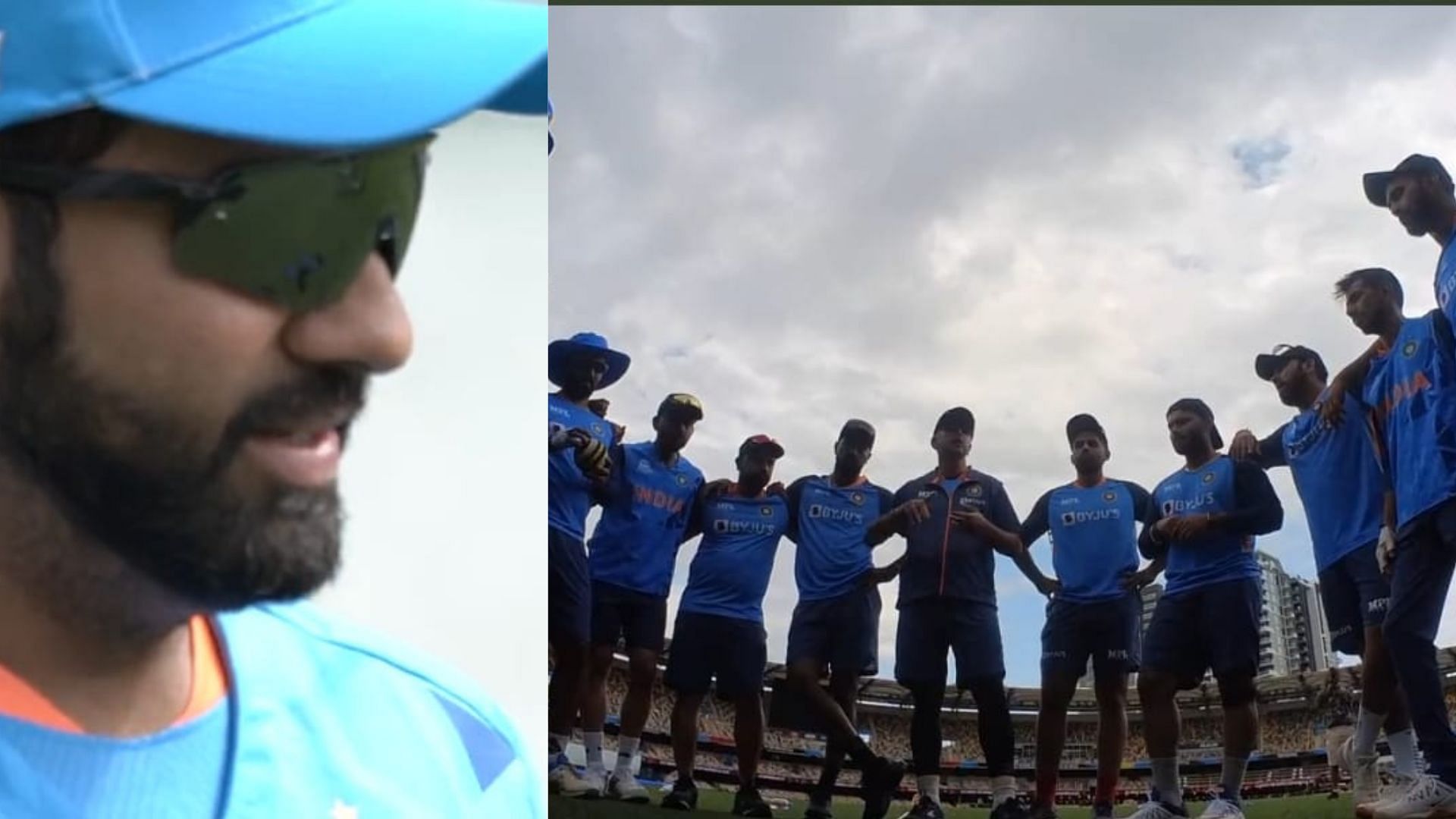 Snippets from a video posted by BCCI on Sunday.