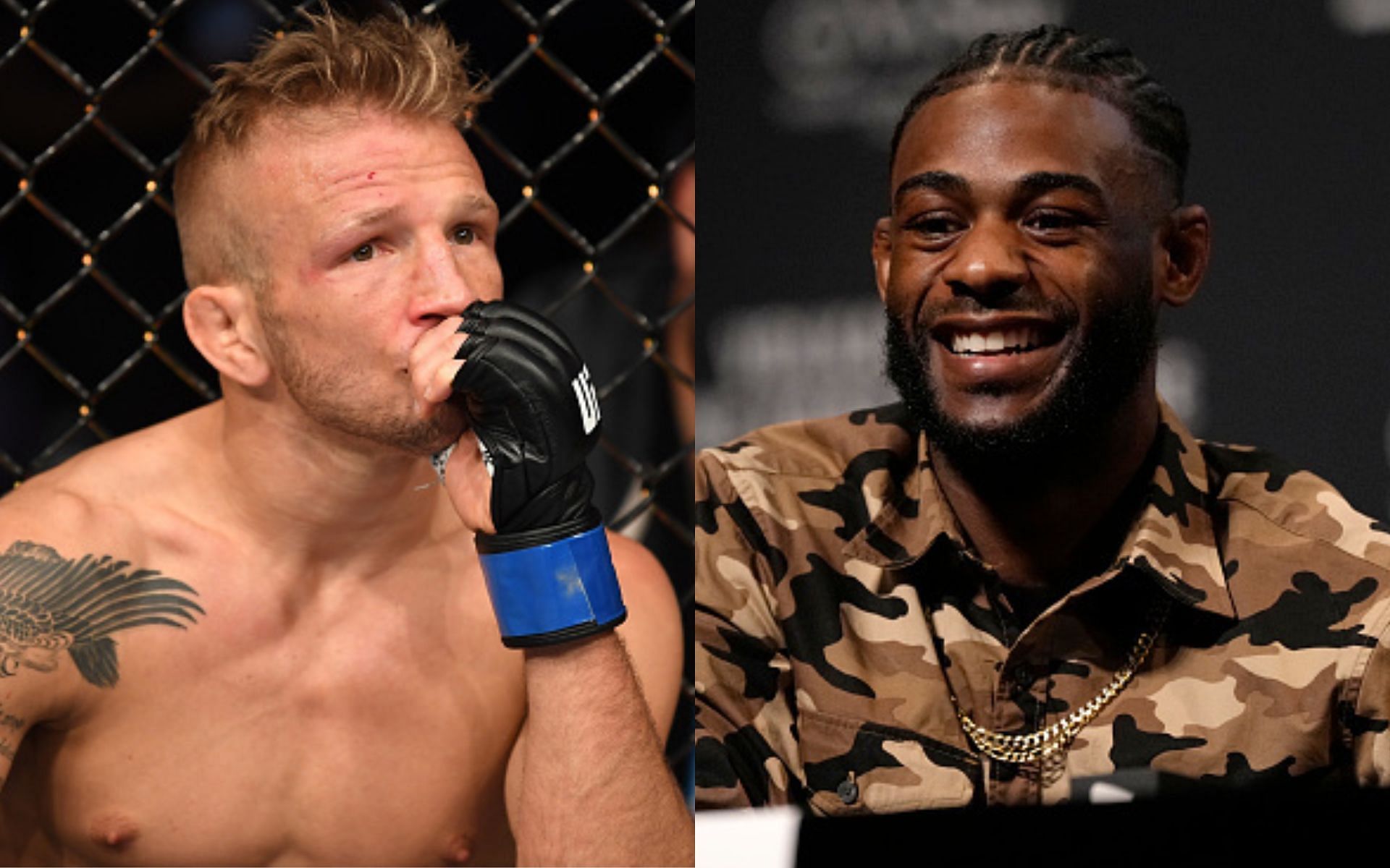 T.J. Dillashaw (left), Aljamain Sterling (right)