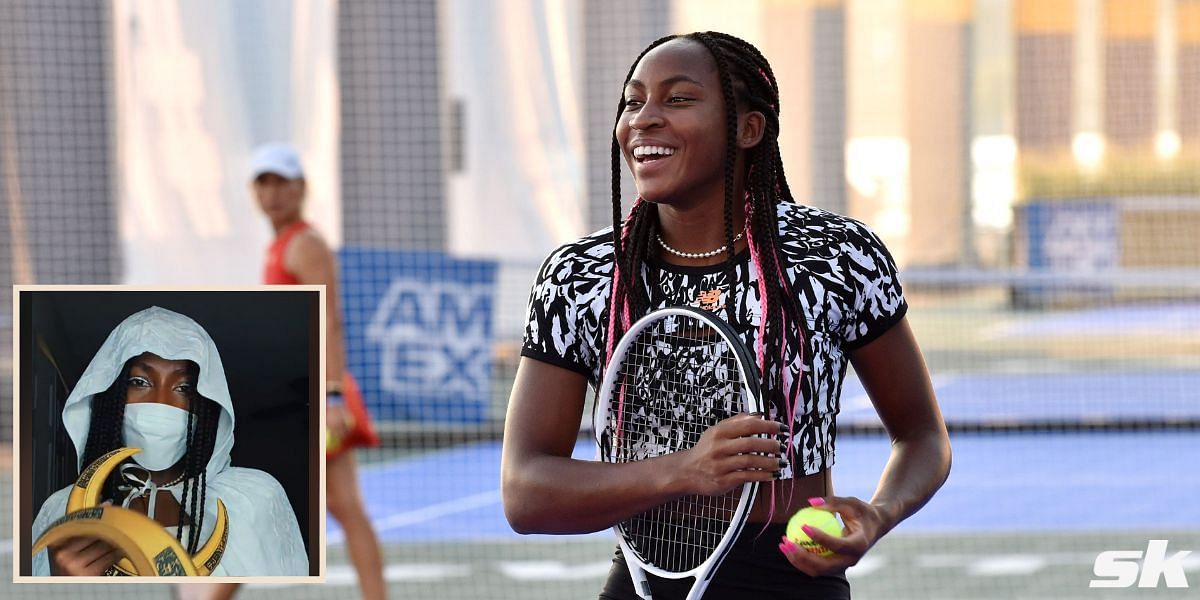 Coco Gauff considers the hilarious prospect of contesting the WTA Finals in a Halloween costume