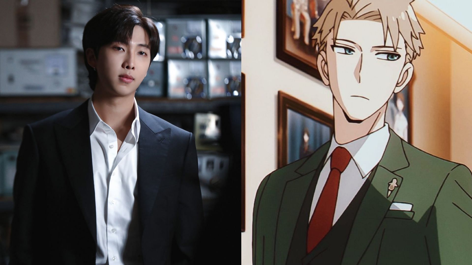 BTS members as anime characters: Jin as Gojo, RM as Loid, and more