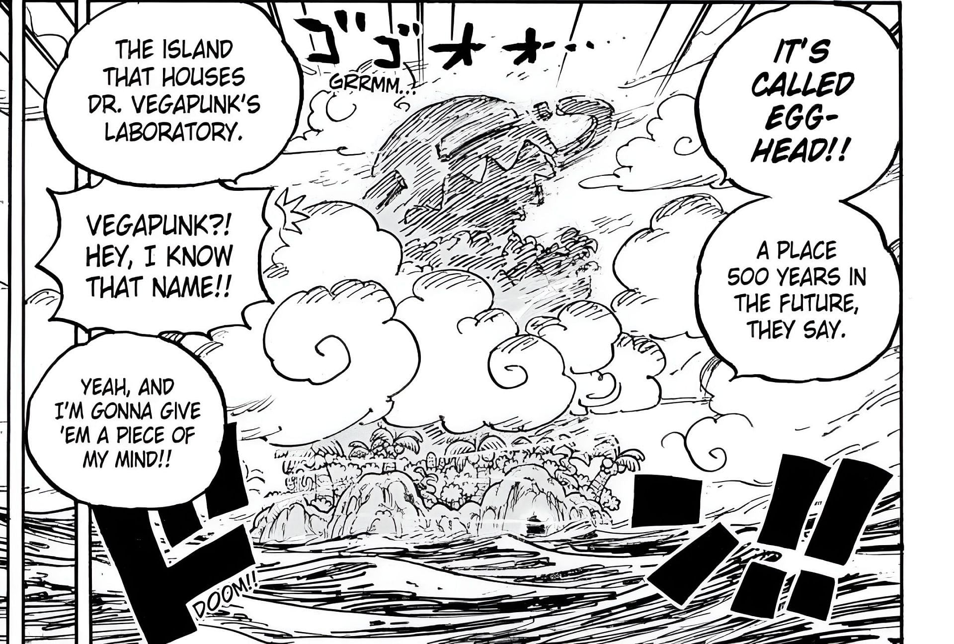 One Piece chapter 1062 is expected to shed more light on Vegapunk (Image via Eiichiro Oda/Shueisha)