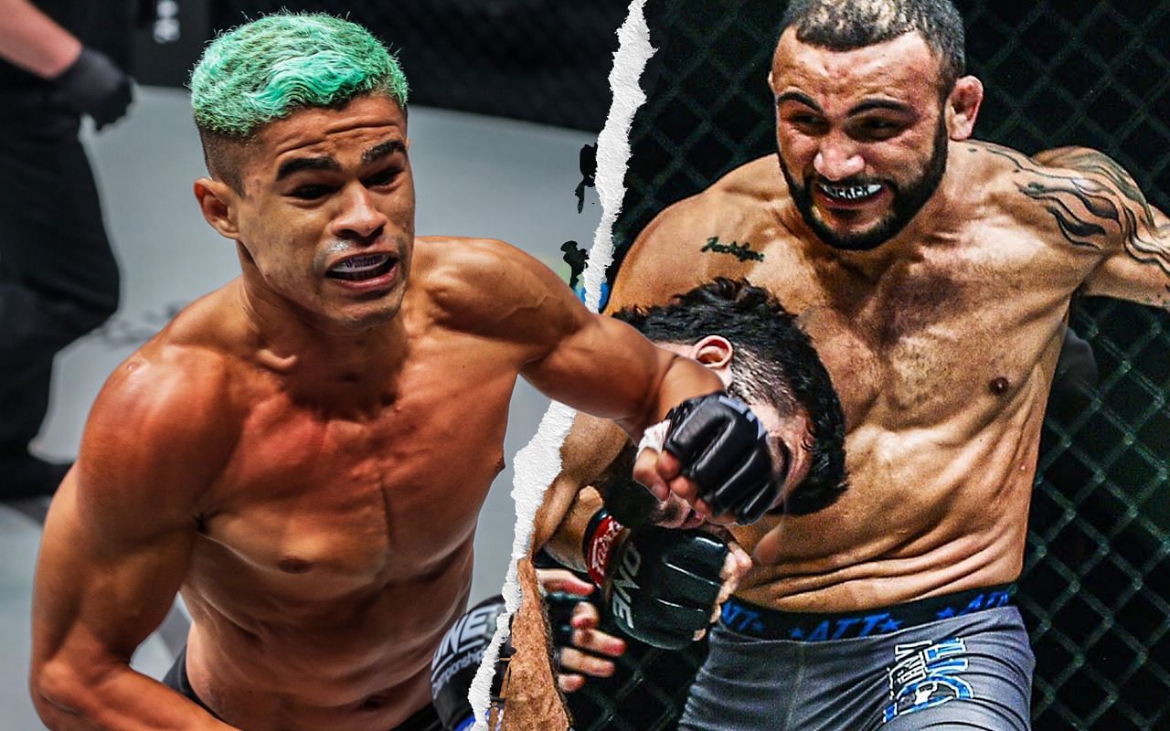 Fabricio Andrade (left) and John Lineker (right) [Photo Credits: ONE Championship]