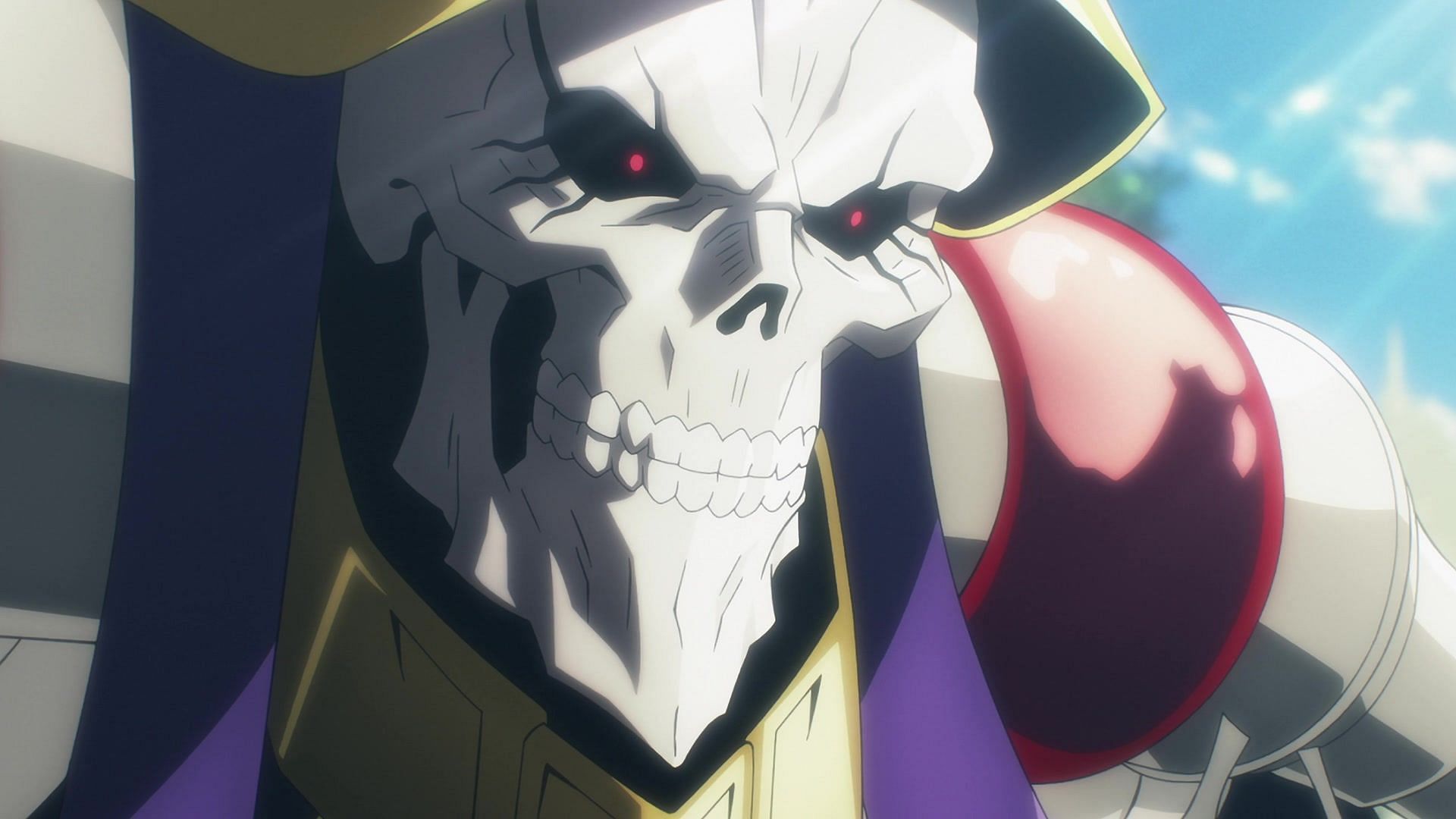 Ainz as seen in the show (Image via Studio Madhouse)