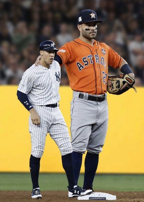 Did Aaron Judge troll Jose Altuve with jersey move during home run trot?