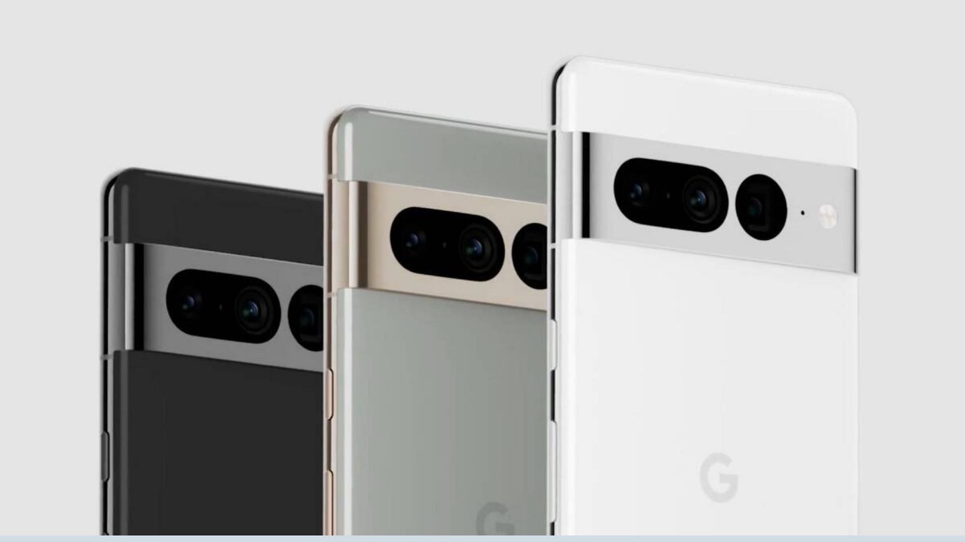 The Google Pixel 7 lineup (Image via Google)